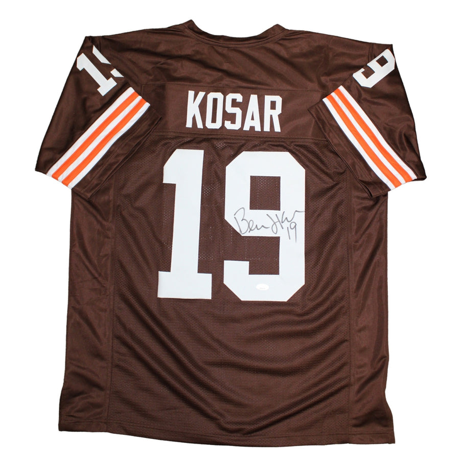 Bernie Kosar Autographed Cleveland Browns Custom Jersey - JSA Authentic