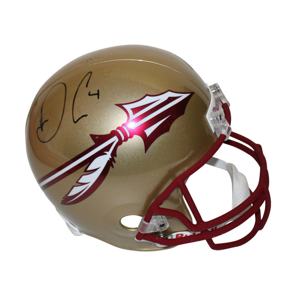 Dalvin Cook Autographed Florida State Seminoles Riddell Rep F/S Helmet - JSA