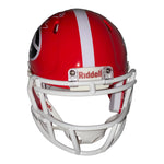 Ladd McConkey Autographed Georgia Bulldogs Riddell Red Replica Mini Helmet