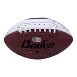 Ladd McConkey Autographed Georgia Bulldogs Baden White Panel Football  - Beckett Authentication Services (BAS)