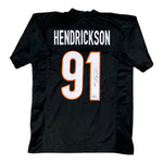 Trey Hendrickson Autographed Cincinnati Bengals Black Custom XL #91 Jersey