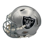 Brock Bowers Autographed Las Vegas Raiders Riddell Full Size Speed Authentic Helmet