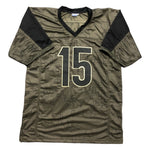 Ladd McConkey Autographed Los Angeles Chargers Salute to Service XL Custom Jersey