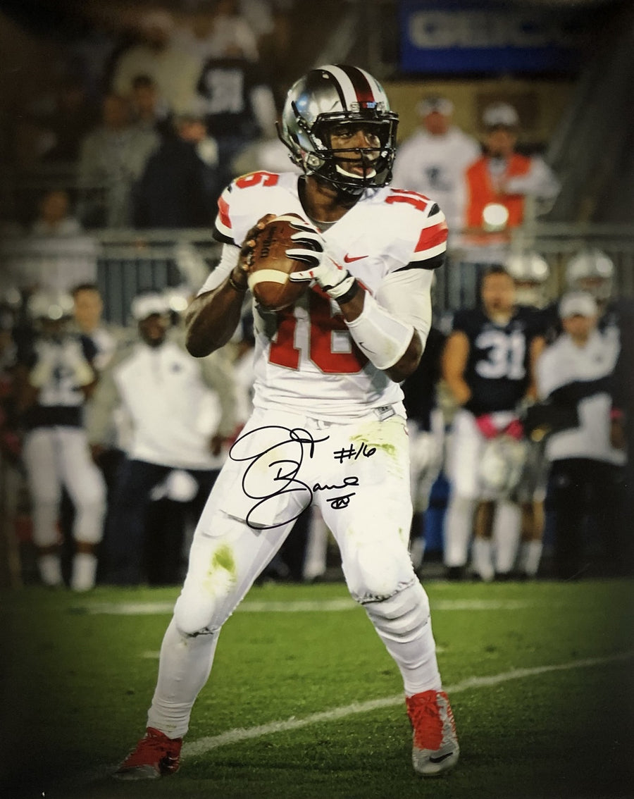 JT Barrett Ohio State Buckeyes 16-10 16x20 Autographed Signed Photo - Certified Authentic