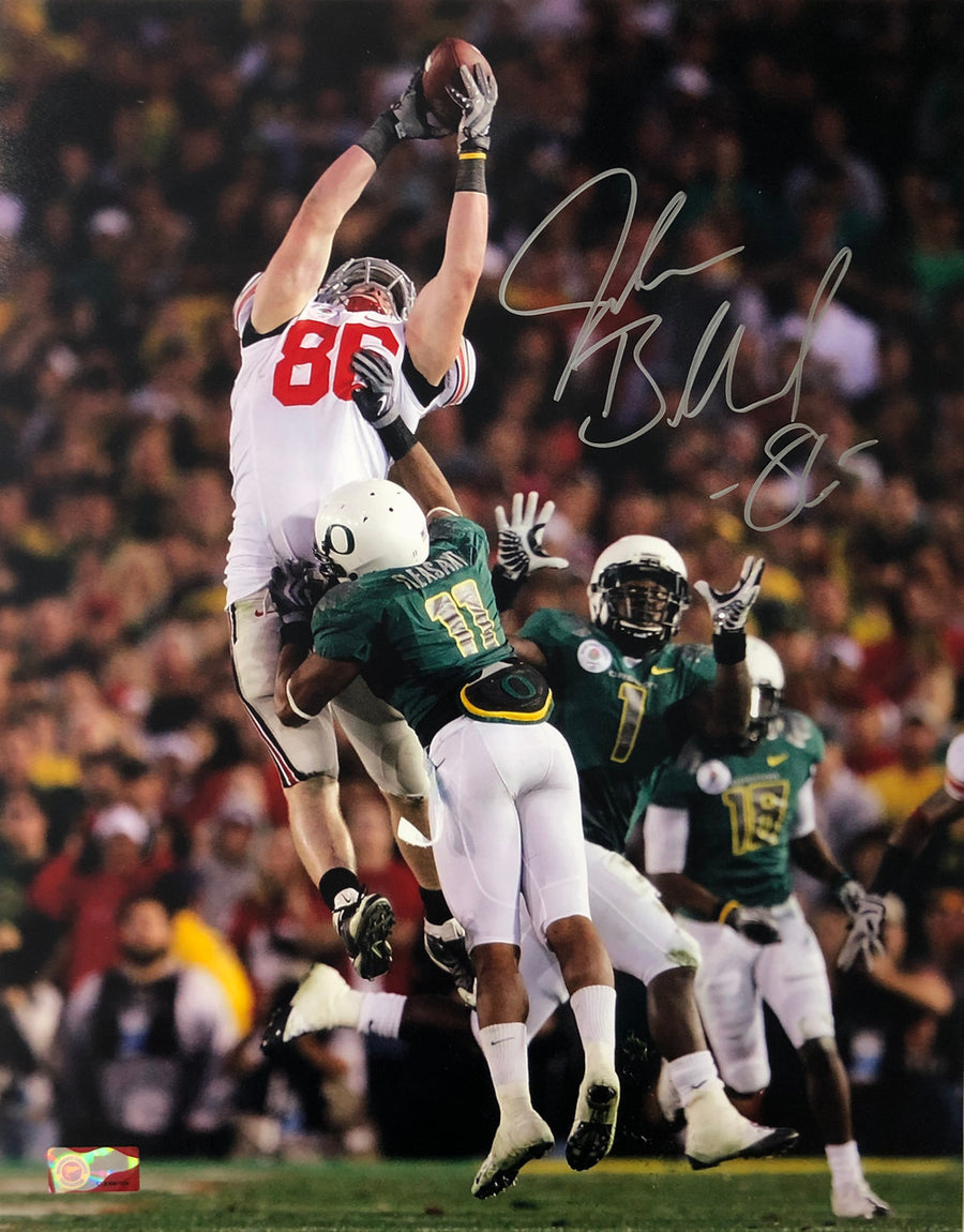 Jake Ballard Ohio State Buckeyes 16-1 16x20 Autographed Signed Photo - Certified Authentic