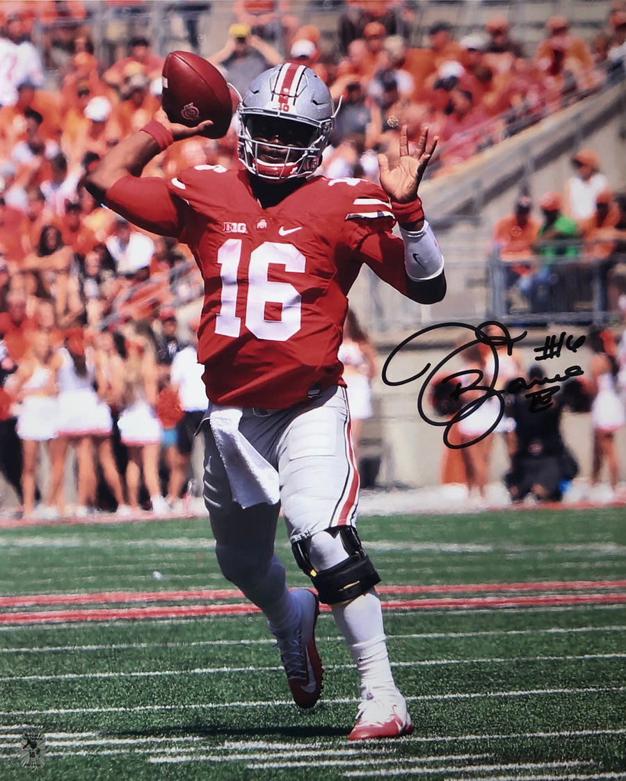 JT Barrett Ohio State Buckeyes 16-2 16x20 Autographed Signed Photo - Certified Authentic