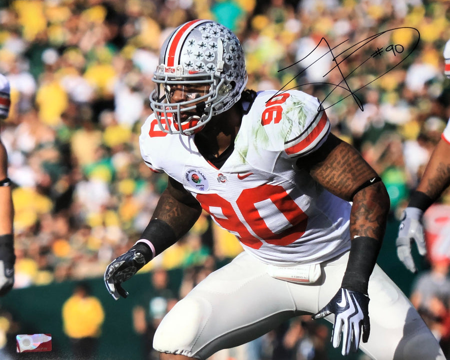 Thaddeus Gibson Ohio State Buckeyes 16-10 16x20 Autographed Signed Photo - Certified Authentic