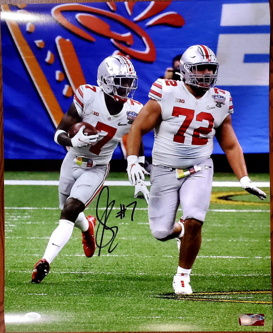 Sevyn Banks Ohio State Buckeyes 16-1 16x20 Autographed Signed Photo - JSA