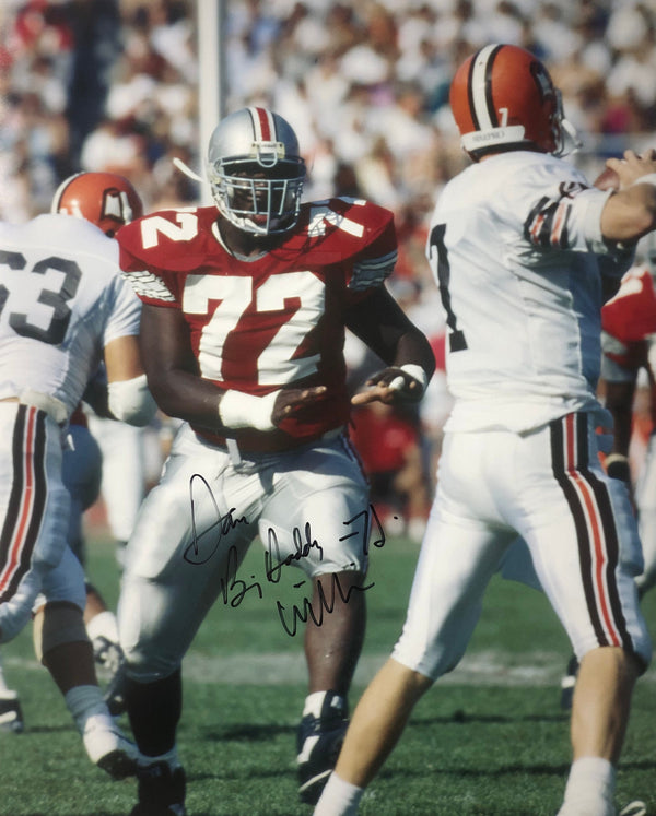Dan Wilkinson Ohio State Buckeyes 16-1 16x20 Autographed Signed Photo - Certified Authentic