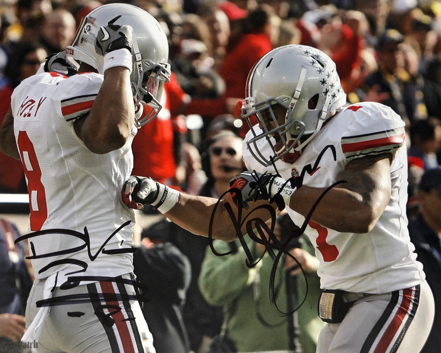 Boom Herron & DeVier Posey Ohio State Buckeyes 16-1 16x20 Autographed Signed Photo - Certified Authentic