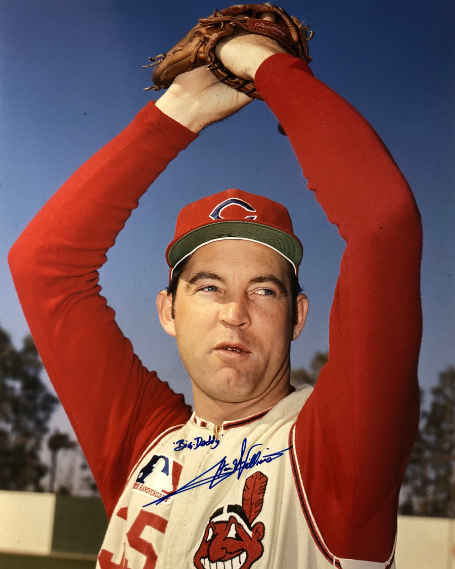 Stan Williams Cleveland Indians 16-1 16x20 Autographed Signed Photo - Certified Authentic
