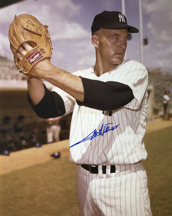 Stan Williams New York Yankees 16-1 16x20 Autographed Signed Photo - Certified Authentic