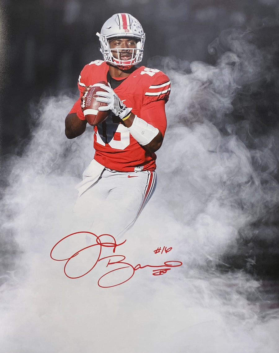 JT Barrett Ohio State Buckeyes 16-20 16x20 Autographed Signed Photo - Barrett Hologram