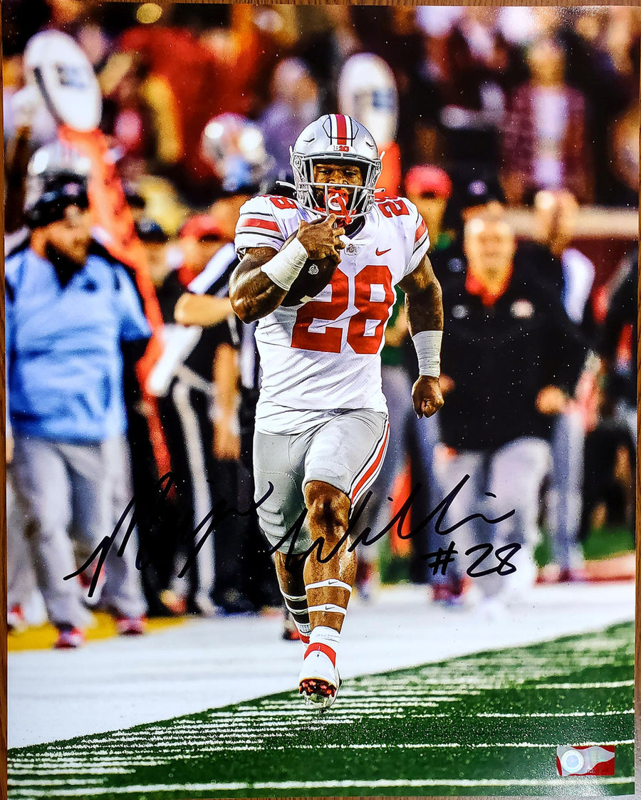 Miyan Williams Ohio State Buckeyes 16-1 16x20 Autographed Signed Photo - Certified Authentic