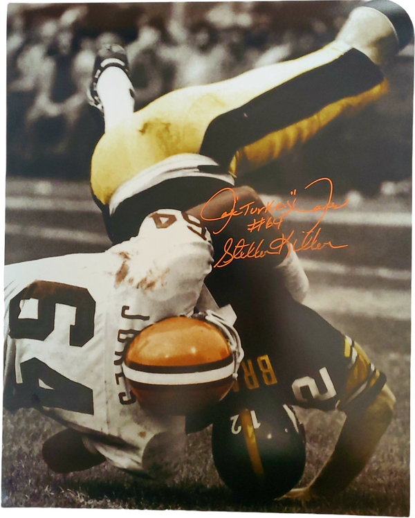 Turkey Jones Cleveland Browns 16-6 16x20 Autographed Signed Photo - Certified Authentic