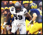 Tyquan Lewis Ohio State Buckeyes 16x20 16-2 Autographed Photo - Certified Authentic