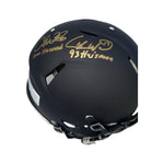 Florida State Seminoles 3 Heisman Weinke, Ward, Winston Signed Riddell Speed Authentic Custom Black Helmet - Beckett Authentic
