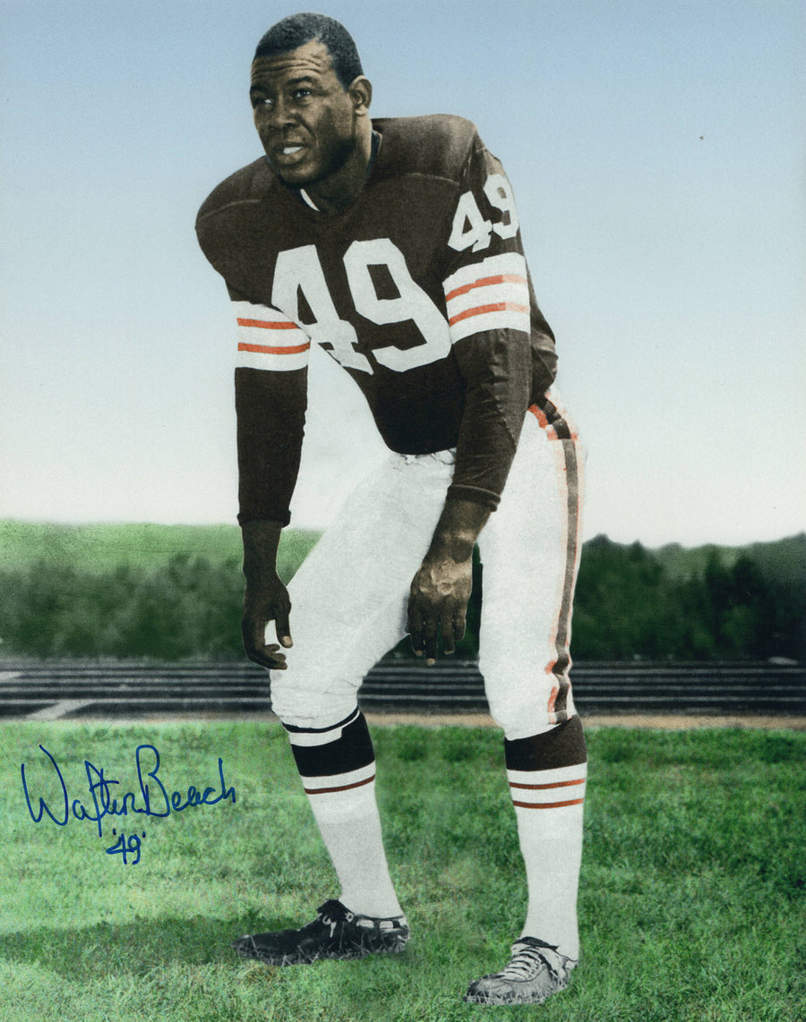 Walter Beach Browns 8-1 8x10 Autographed Photo - Certified Authentic