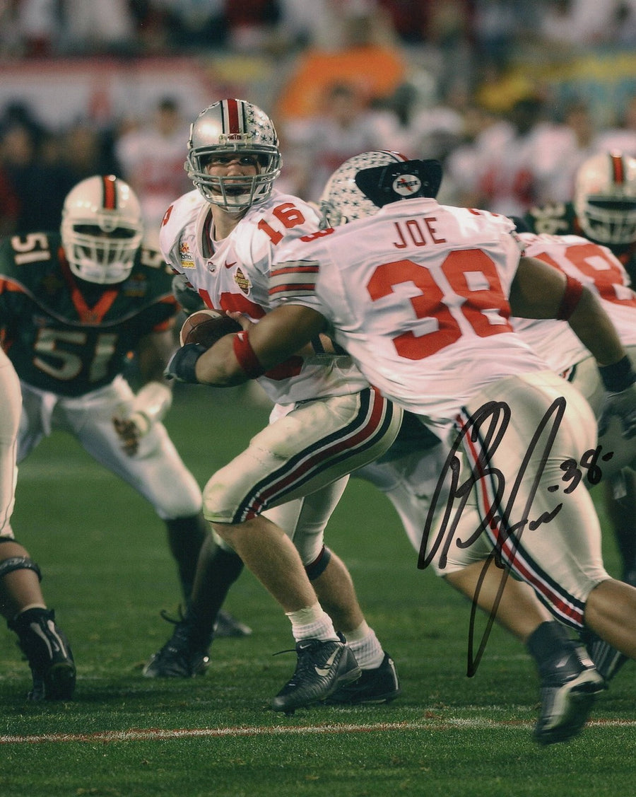 Brandon Joe OSU 8-6 8x10 Autographed Photo - Certified Authentic