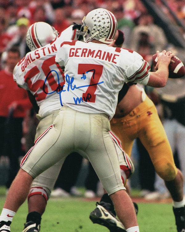 Joe Germaine OSU 8-5 8x10 Autographed Photo - Certified Authentic