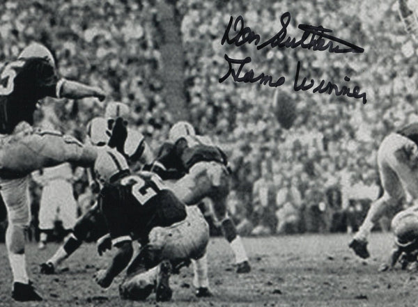 Don Sutherin OSU 8-3 6x8 Autographed Photo - Certified Authentic