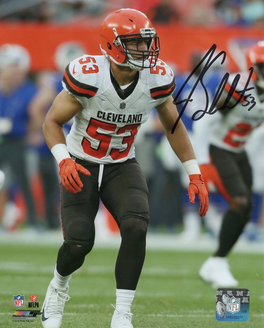 Joe Schobert Cleveland Browns 8-1 8x10 Autographed Photo - Certified Authentic