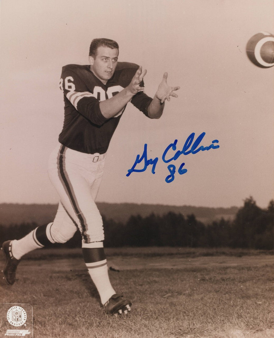 Gary Collins Cleveland Browns 8-11 8x10 Autographed Photo - Certified Authentic