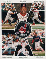 Baerga-Mesa-Ramirez Cleveland Indians 8-1 8x10 Autographed Photo - Certified Authentic