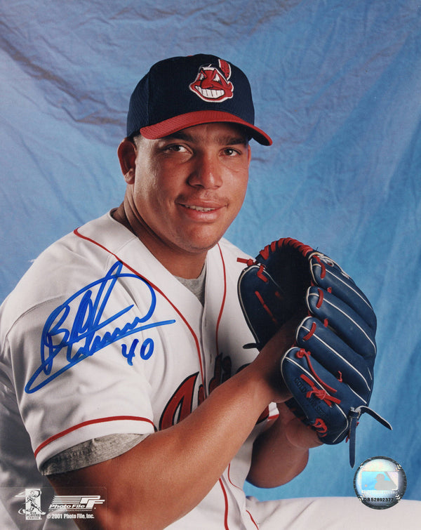 Bartolo Colon Cleveland Indians 8-5 8x10 Autographed Photo - Certified Authentic