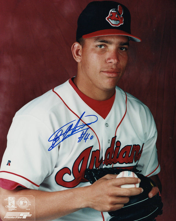 Bartolo Colon Cleveland Indians 8-6 8x10 Autographed Photo - Certified Authentic