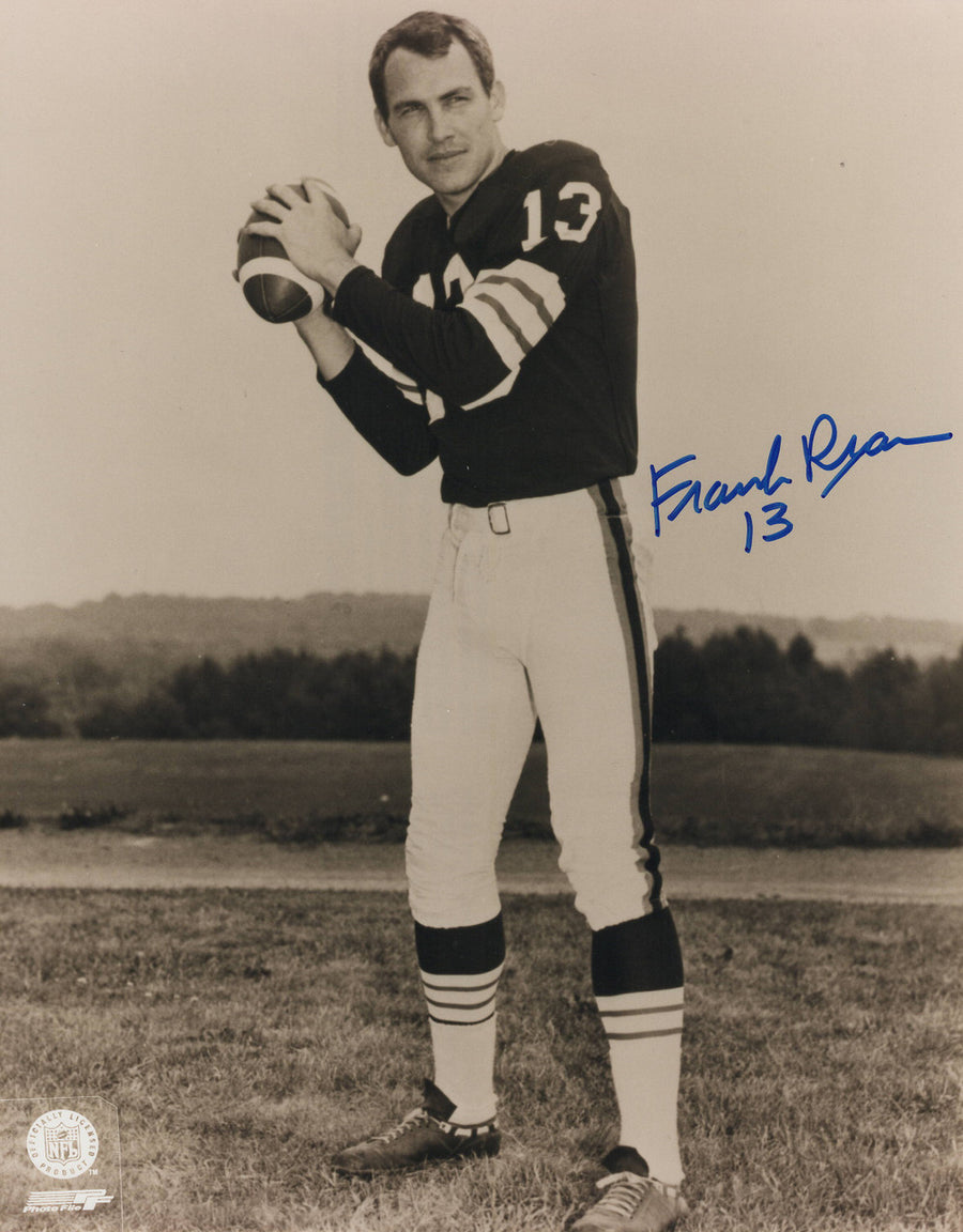 Frank Ryan Cleveland Browns 8-5 8x10 Autographed Photo - Certified Authentic