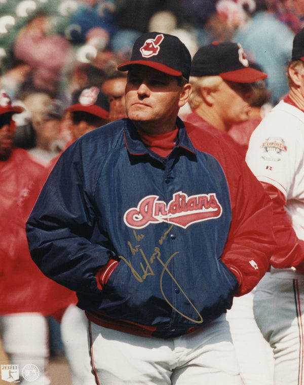 Mike Hargrove Cleveland Indians 8-1 8x10 Autographed Photo - Certified Authentic