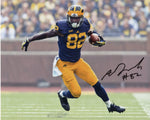 Amara Darboh Michigan Wolverines 8-2 8x10 Autographed Photo - Certified Authentic