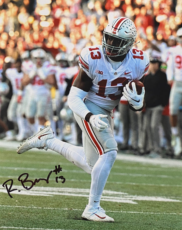 Rashod Berry Ohio State Buckeyes 8-2 8x10 Autographed Photo - Certified Authentic