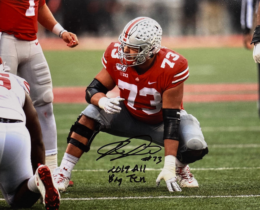 Jonah Jackson Ohio State Buckeyes 8-1 8x10 Autographed Photo - Certified Authentic