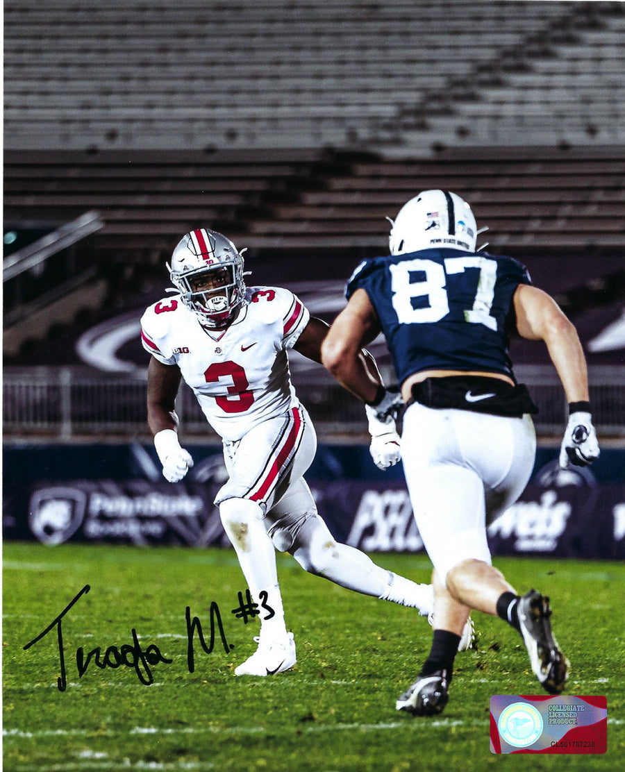 Teradja Mitchell Ohio State Buckeyes 8-1 8x10 Autographed Signed Photo - Certified Authentic
