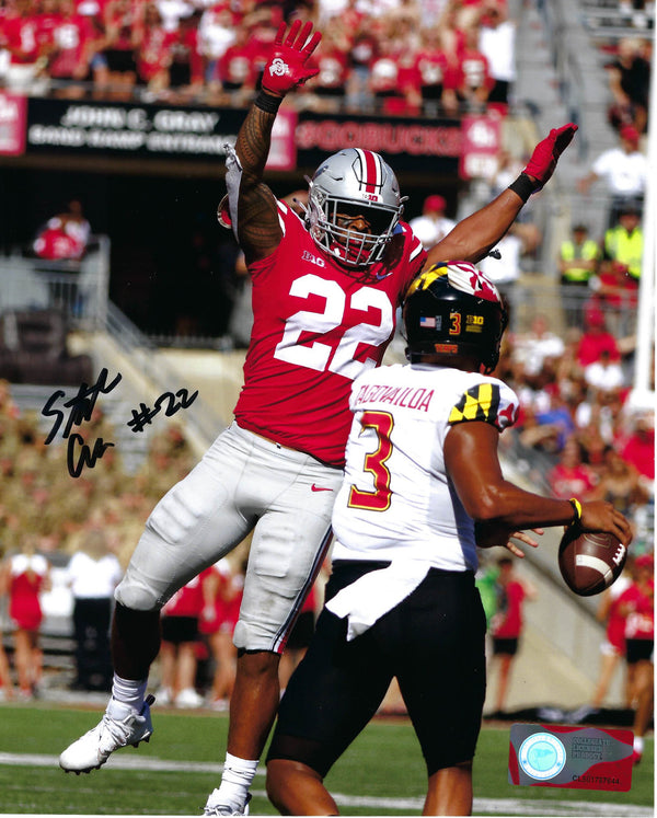 Steele Chambers Ohio State Buckeyes 8-1 8x10 Autographed Signed Photo - Certified Authentic
