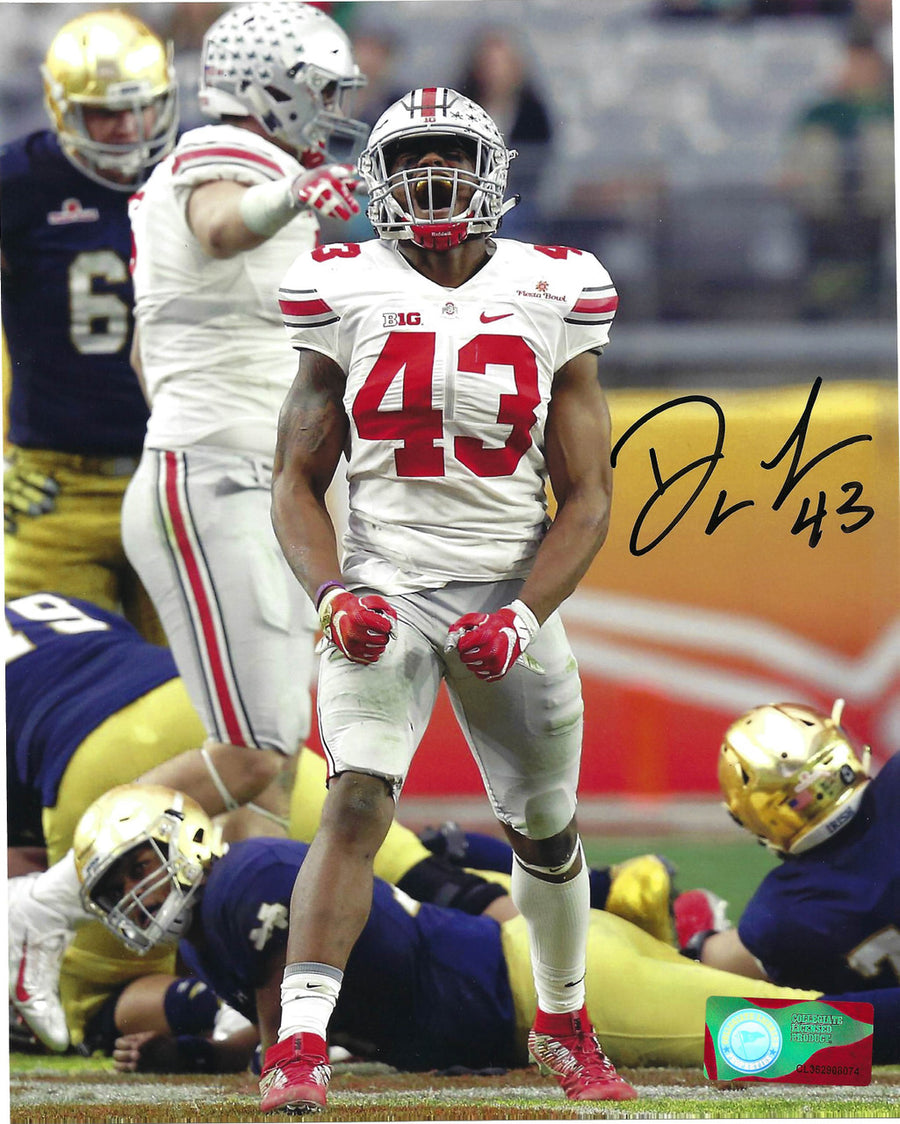 Darron Lee Ohio State Buckeyes 8-3 8x10 Autographed Signed Photo - Certified Authentic