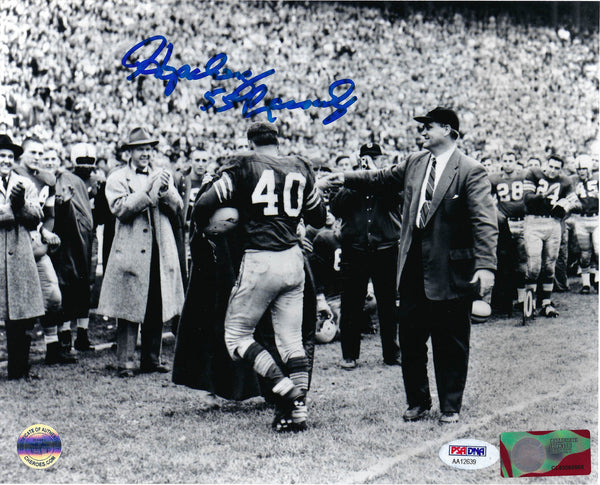 Hopalong Cassady Ohio State Buckeyes 8-21 8x10 Autographed Photo - PSA Authentic