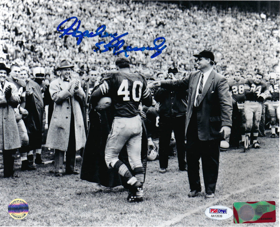 Hopalong Cassady Ohio State Buckeyes 8-21 8x10 Autographed Photo - PSA Authentic