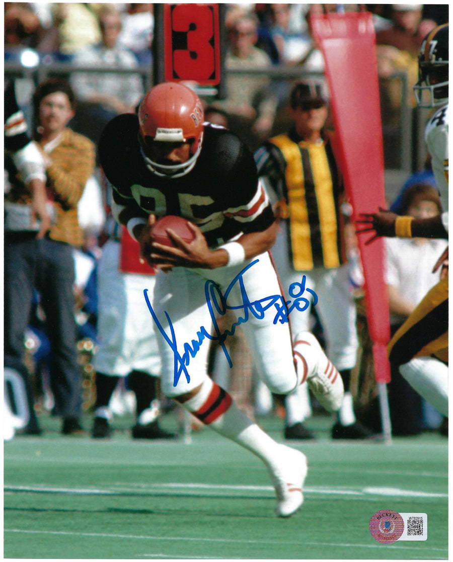 Isaac Curtis Cincinnati Bengals 8x10 8-2 Autographed Photo - Beckett Authentic