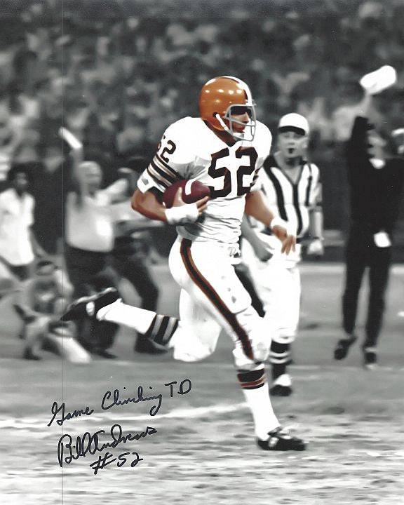 Bill Andrews Browns 8-1 8x10 Autographed Photo - Certified Authentic