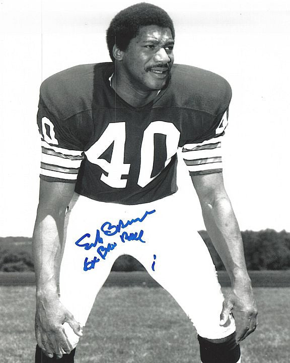 Erich Barnes Browns 8-3 8x10 Autographed Photo - Certified Authentic