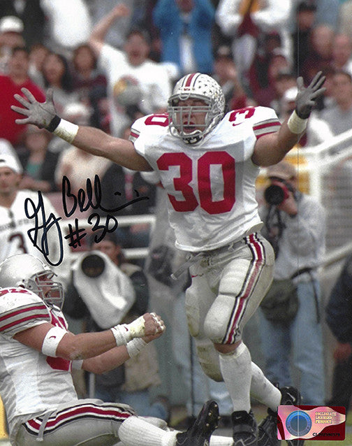 Greg Bellisari OSU 8-2 8x10 Autographed Photo - Certified Authentic