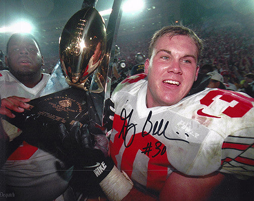 Greg Bellisari OSU 8-3 8x10 Autographed Photo - Certified Authentic