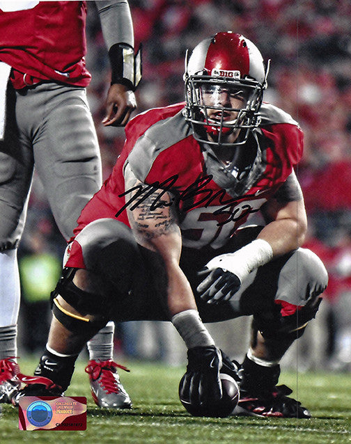 Michael Brewster OSU 8-1 8x10 Autographed Photo - Certified Authentic