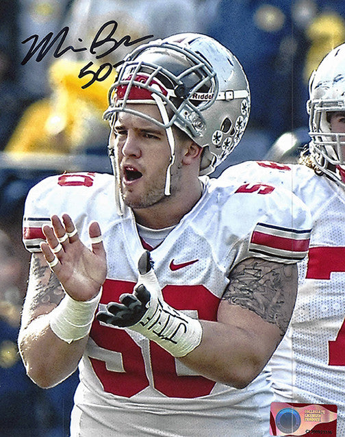 Michael Brewster OSU 8-4 8x10 Autographed Photo - Certified Authentic