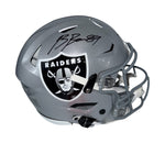 Brock Bowers Autographed Las Vegas Raiders Riddell Speedflex Full Size Helmet - Beckett