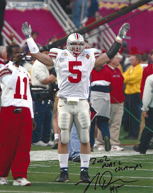 Mike D'Andrea OSU 8-2 8x10 Autographed Photo - Certified Authentic