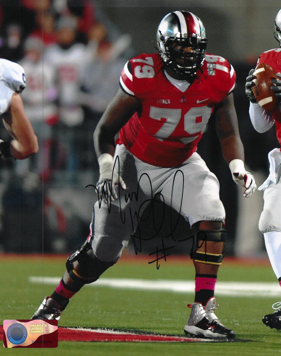 Marcus Hall OSU 8-1 8x10 Autographed Photo - Certified Authentic